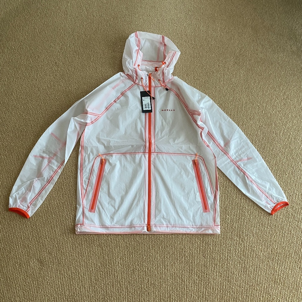 Men's Oakley Translucent Skyline Shell Jacket Size Medium NWT
